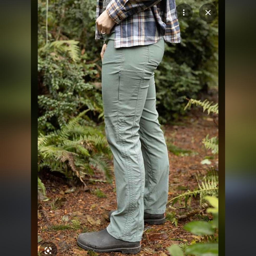 Kuhl | Trekr Straight Leg Hiking Pants Green 14 Regular
